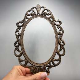 Vintage Italian Bronze Picture Photo Frame Beautiful