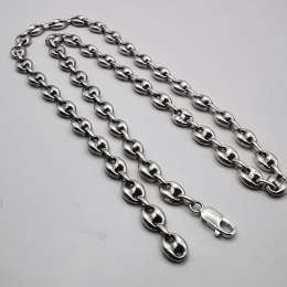 Vintage Beautiful  Jewelry Chain, 925 Sterling Silver, Signed  44.09g