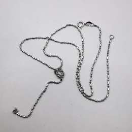 Vintage Fine Jewelry Chain,   925 Sterling Silver, Signed  3,81g