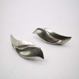 Vintage Beautiful Women's 925 Sterling Silver Earrings Jewelry 5,4 g