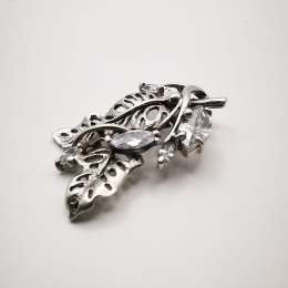 Vintage Fashion Jewelry Women's 925 Sterling Silver Pendant Cubic Zirconia 5,7 g