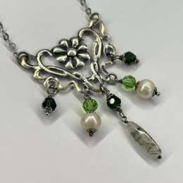Vintage Women's Jewelry Sterling Silver 925 Chain Necklace Marked 13.6 gr