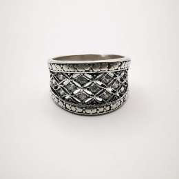 Artwork,Vintage,Chic Women's Ring,925 Sterling Silver,Cetrine Jewelry,Filigree