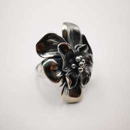 Artwork,New,Exclusive,Massive Women's Ring,925 Sterling Silver, Jewelry