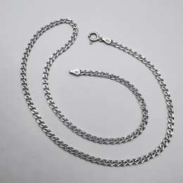 Vintage Fine Jewelry Chain,   925 Sterling Silver, Signed  7,24g