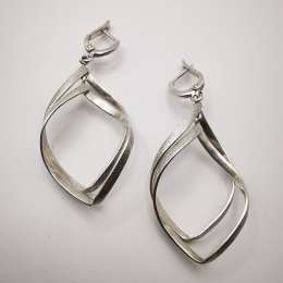 Artwork,Vintage,Fancy Women's Earrings,925 Silver,Jewelry 9,6 g