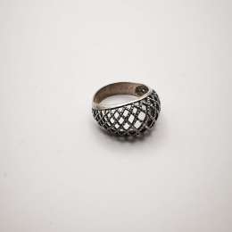 USSR Artwork, Vintage Women's Ring,Star 925 Sterling Silver,Jewelry 3,3 g
