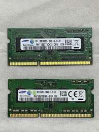 Samsung 2 GB PC3-12800 DDR3 Memory RAM X 2