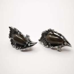 Vintage Jewelry Women's Earrings ,875 Silver 