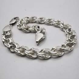 Vintage Beautiful Bracelet Jewelry,925 Sterling Silver,Handmade  26,46g