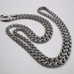 Vintage Beautiful  Jewelry Chain, 925 Sterling Silver, Signed  21.91g