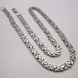 Vintage Beautiful  Jewelry Chain, 925 Sterling Silver, Signed  34.53g
