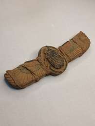 RARE ANCIENT EGYPTIAN ANTIQUE WINGED SCARAB Pharaonic Egyptian Beetle Statue Rar