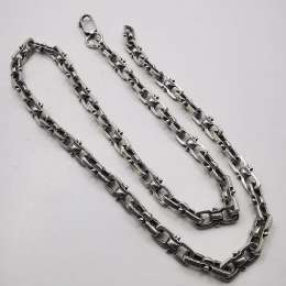 Vintage Beautiful  Jewelry Chain, 925 Sterling Silver, Signed  25.99g