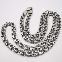 Vintage Beautiful  Jewelry Chain, 925 Sterling Silver, Signed  26.14g