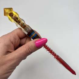 1980's Cute Vintage Handmade Soviet Ballpoint Pen Plexiglass Prison Art USSR