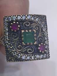 Very old silver ring, handmade 925