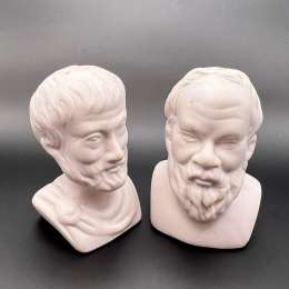 Vintage Art Beswick Greek Figure Statue Salt & Pepper Shakers