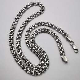 Vintage Beautiful  Jewelry Chain, 925 Sterling Silver, Signed  53.65g