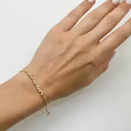 Sterling Silver 925 Beautiful Fizzy Zircon Bracelet with Multi Stones Luxury