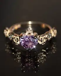 Sterling Silver 925 With All My Heart Promise Romantic Couple Valentine'Ring