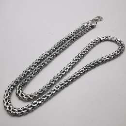 Vintage Fine Jewelry Chain,   925 Sterling Silver, Signed Handmade 13,46 g