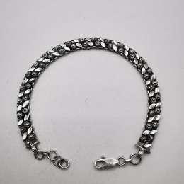 Vintage Beautiful Bracelet Jewelry,925 Sterling Silver,Handmade  12,67g