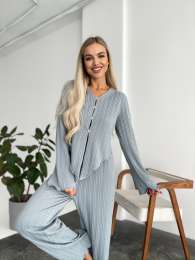 Women’s Pajamas Angora Knit Sleepwear Cable Knit Pajamas Cozy Winter Loungewear