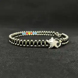Vintage Collar For Women's Star Unique Necklace 925 Sterling Silver Israel 22 Gr