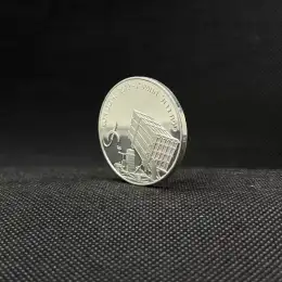 Vintage Iron Dome Sterling Silver 925 Commemorative Coin Israel 28 Gr Limited