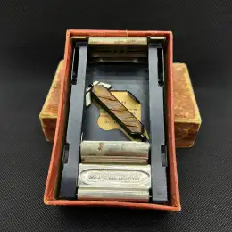1956 Vintage USSR Mocwtamn Rare Machine Sharpener Razor Blade Original Box