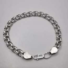 Vintage Beautiful Bracelet Jewelry,925 Sterling Silver,Handmade  17,04g