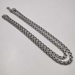 Vintage Beautiful  Jewelry Chain, 925 Sterling Silver, Signed  19,69g