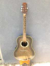 Axtech Primitive Electro Acoustic Guitar Hand crafted Vintage