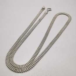 Vintage  Beautiful  Jewelry Chain, 925 Sterling Silver, Signed  5,83g