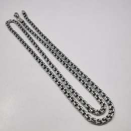 Vintage  Beautiful  Jewelry Chain, 925 Sterling Silver, Signed 23,82g