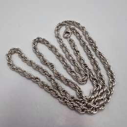 Vintage Necklace Chain Sterling Silver 925 Jewelry Men's Women's Marked 18.04gr