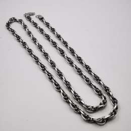 Vintage Exclusive Beautiful  Jewelry Chain, 925 Sterling Silver, Signed 25,77g
