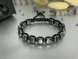 Author's Work New Unisex Bracelet, Natural Stone Hematite,Jewelry