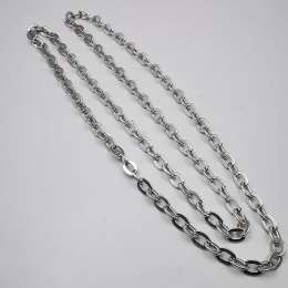 Vintage  Beautiful  Jewelry Chain, 925 Sterling Silver, Signed 22,13g
