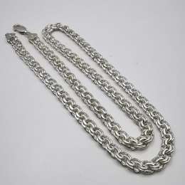 Vintage  Beautiful  Jewelry Chain, 925 Sterling Silver, Signed 32,91g