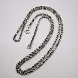 Vintage  Beautiful  Jewelry Chain, 925 Sterling Silver, Signed 12,57g