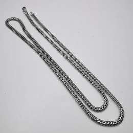 Vintage  Beautiful  Jewelry Chain, 925 Sterling Silver, Signed 12,28g
