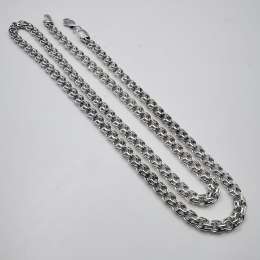 Vintage  Beautiful  Jewelry Chain, 925 Sterling Silver, Signed 26,08g