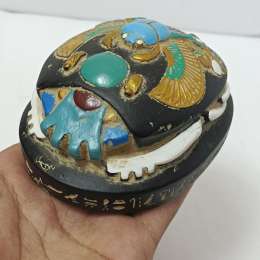 Handcrafted Egyptian scarab – unique souvenir, cultural, ancient treasure
