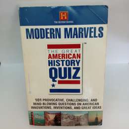 The Great American History Quiz 2000 Book Modern Marvel USA Trivia