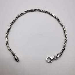 Vintage Beautiful Bracelet Jewelry,925 Sterling Silver, Handmade  5,11g