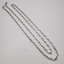 Vintage  Beautiful  Jewelry Chain, 925 Sterling Silver, Signed 10,93g