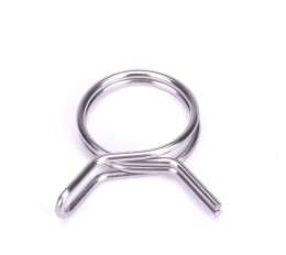 10Pcs 5mm-14mm Hose Clamp Stainless Steel Tube Spring Clips Fuel Line Hose Clamp
