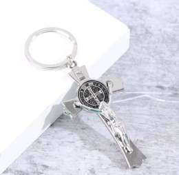 Jesus Cross Keychain Jewelry, Christian Faith Car Keyring, Gift & Souvenir Acces